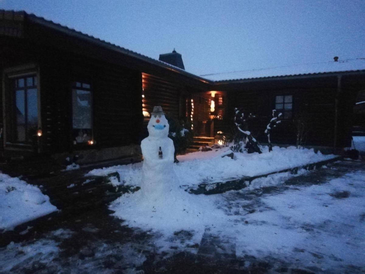 Ferienwohnung Blockhaus Juka Vinningen 外观 照片